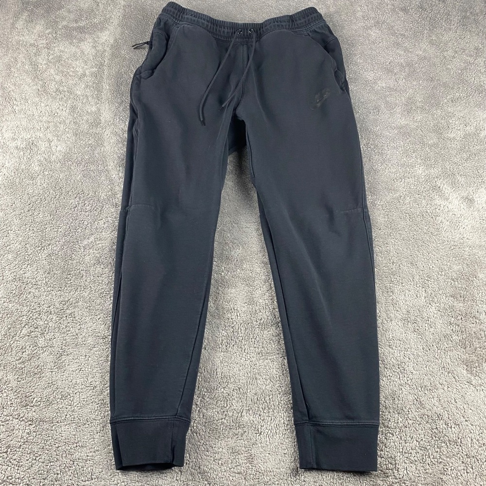 Nike Pants Womens Medium Black Tech Essentials Fleece Jogger Sweatpants